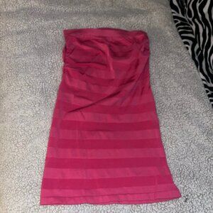 Pink beachy tube dress